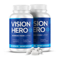 Vision Hero Advanced Vision Support Eyes Supplements - 60 Capsules Eye Health Supplements for Adults (Pack of 2)