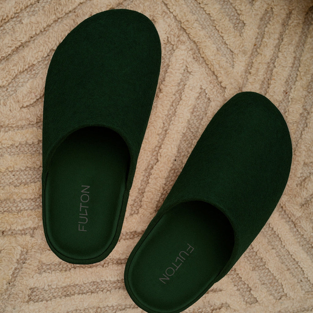 The House Shoe — Supportive Cork Footbed Slippers