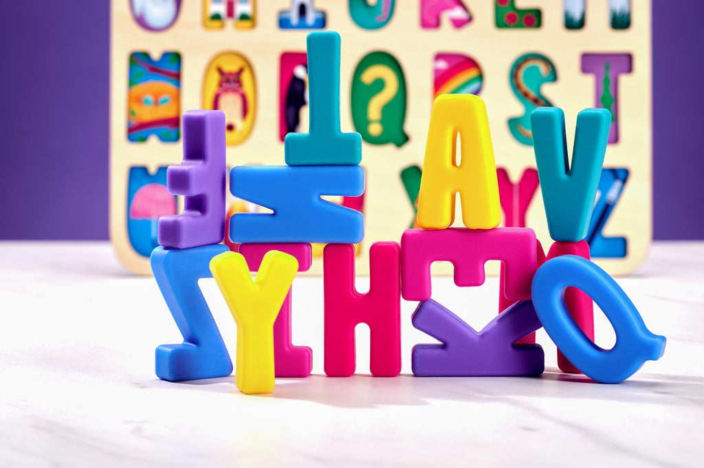ABC Find &amp; Fit Puzzle — Wooden Alphabet Learning Toy for Toddlers