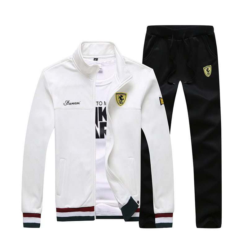 Men's Sports Set, Youth Long Sleeve Hoodie & Pants