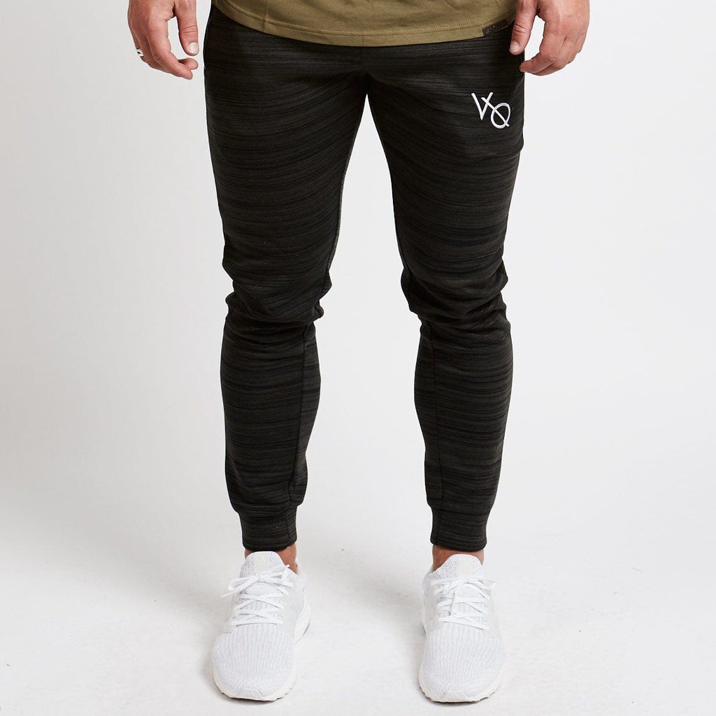 Men's High-Waisted Fitness Pants - Thick Muscle Fit