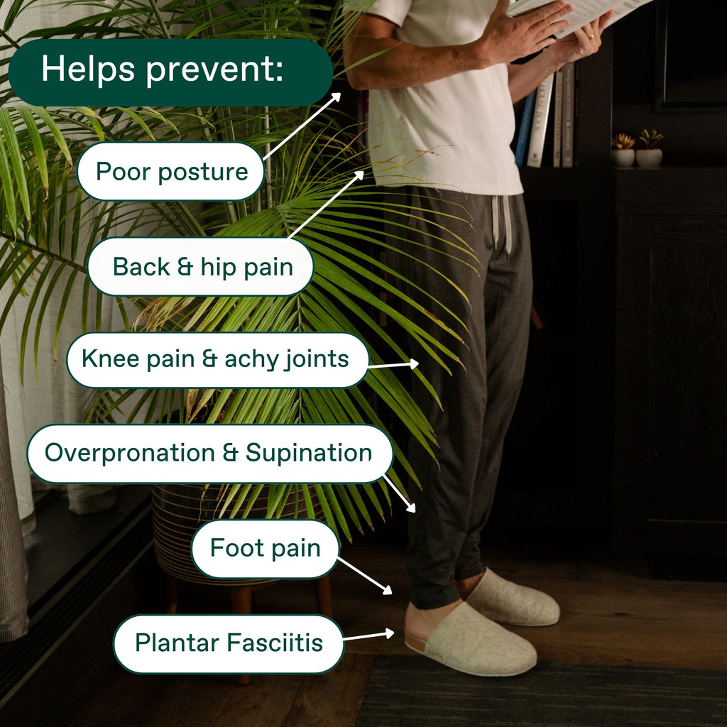 The House Shoe — Supportive Cork Footbed Slippers