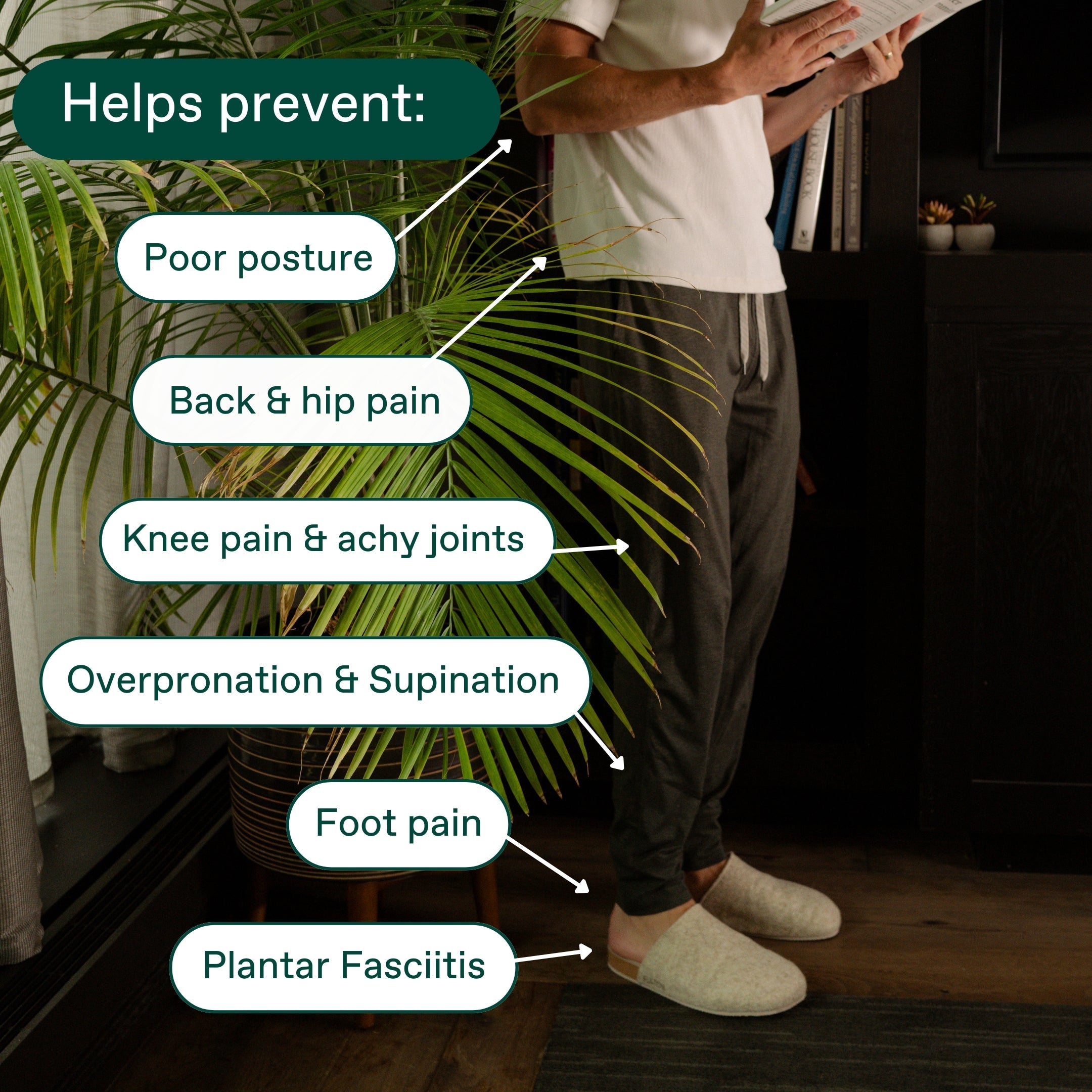 The House Shoe — Supportive Cork Footbed Slippers