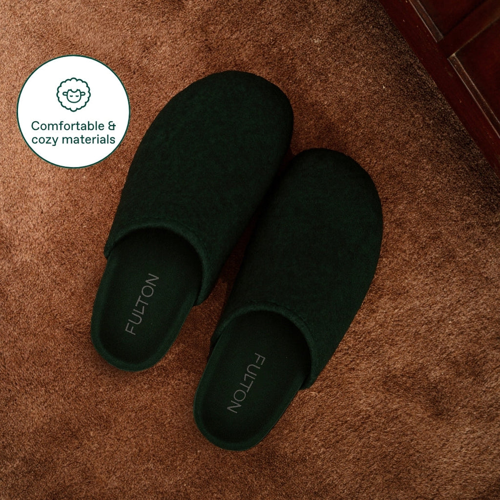 The House Shoe — Supportive Cork Footbed Slippers