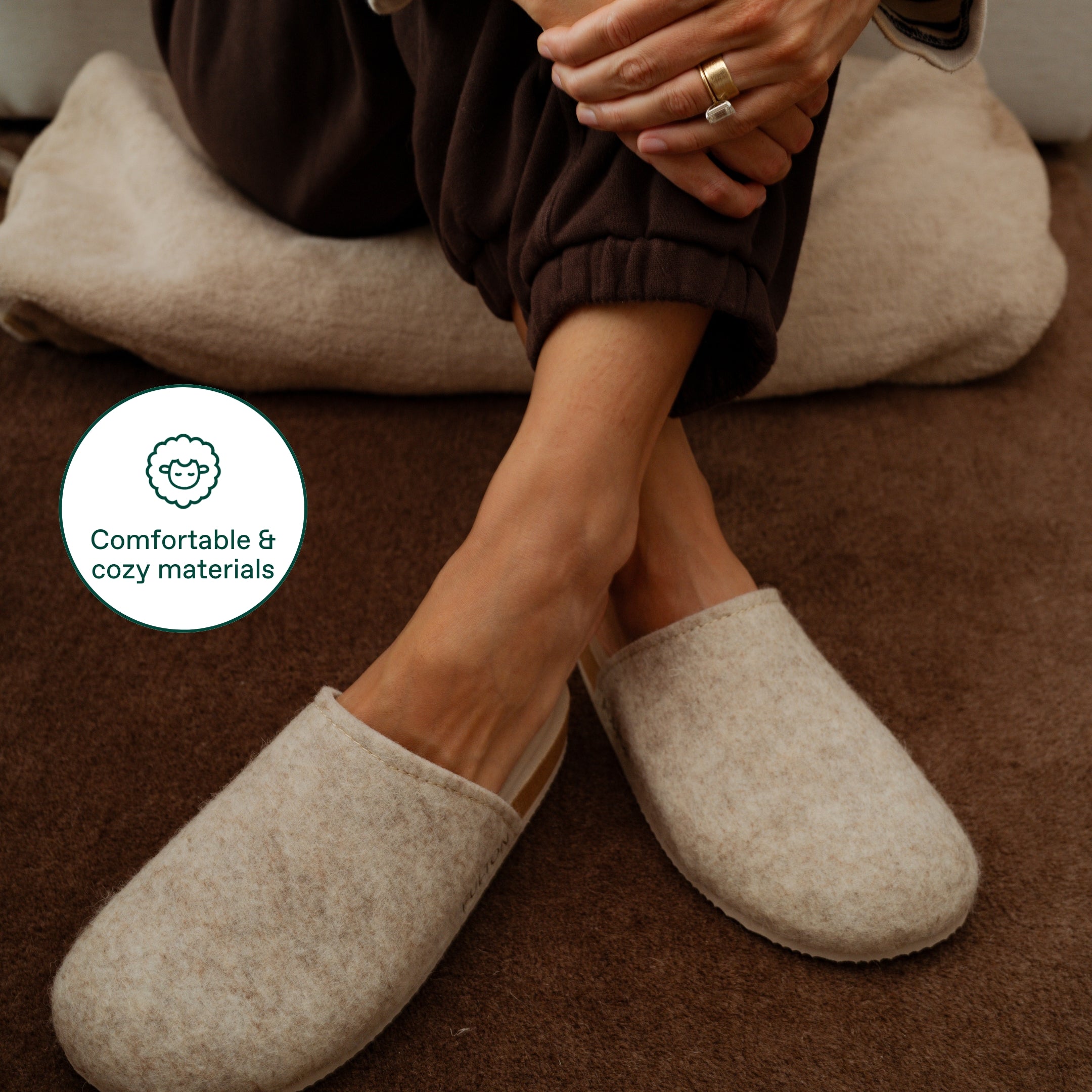The House Shoe — Supportive Cork Footbed Slippers