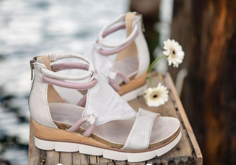 Wedge Heel Open-Toed Sandals for Women