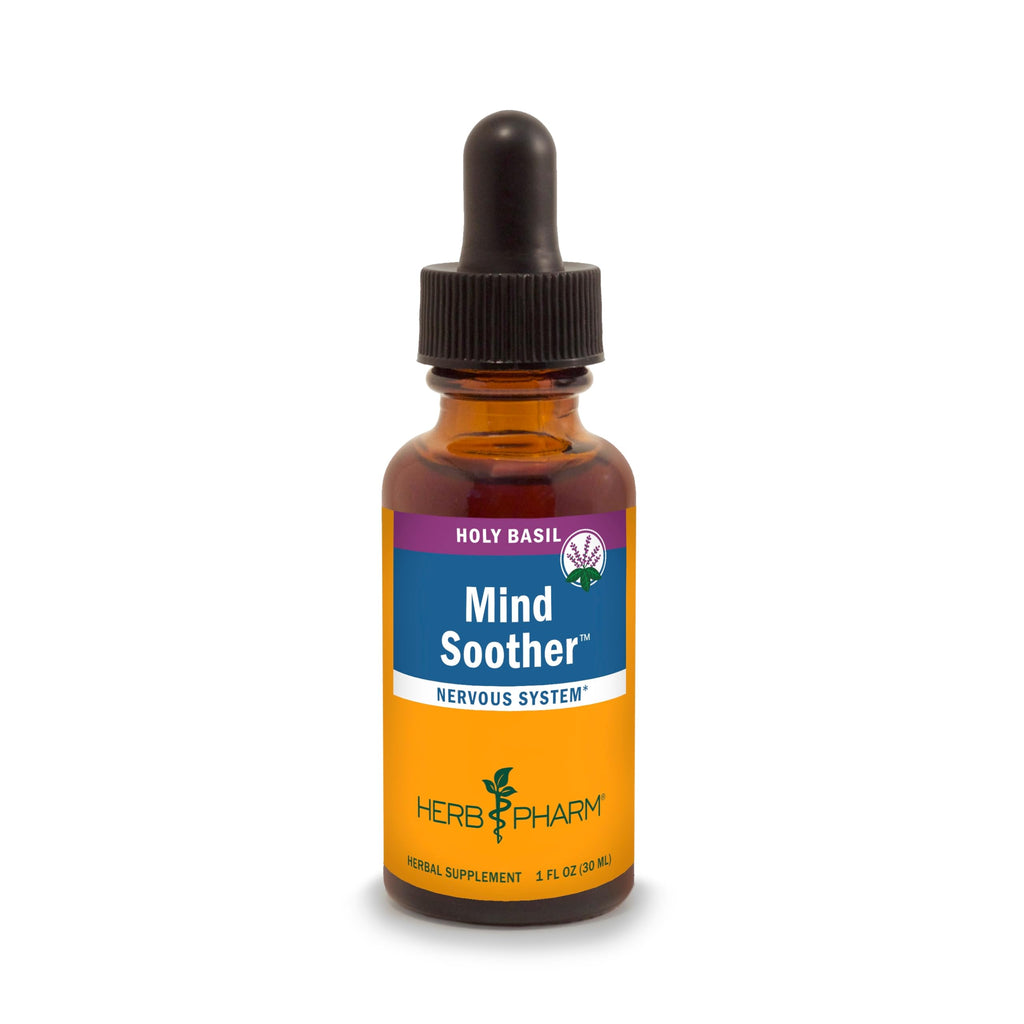 Herb Pharm Anxiety Soother Liquid Herbal Formula with Kava Extract and Holy Basil Essential Oil for Mild and Occasional Anxiety Support - 1 Ounce