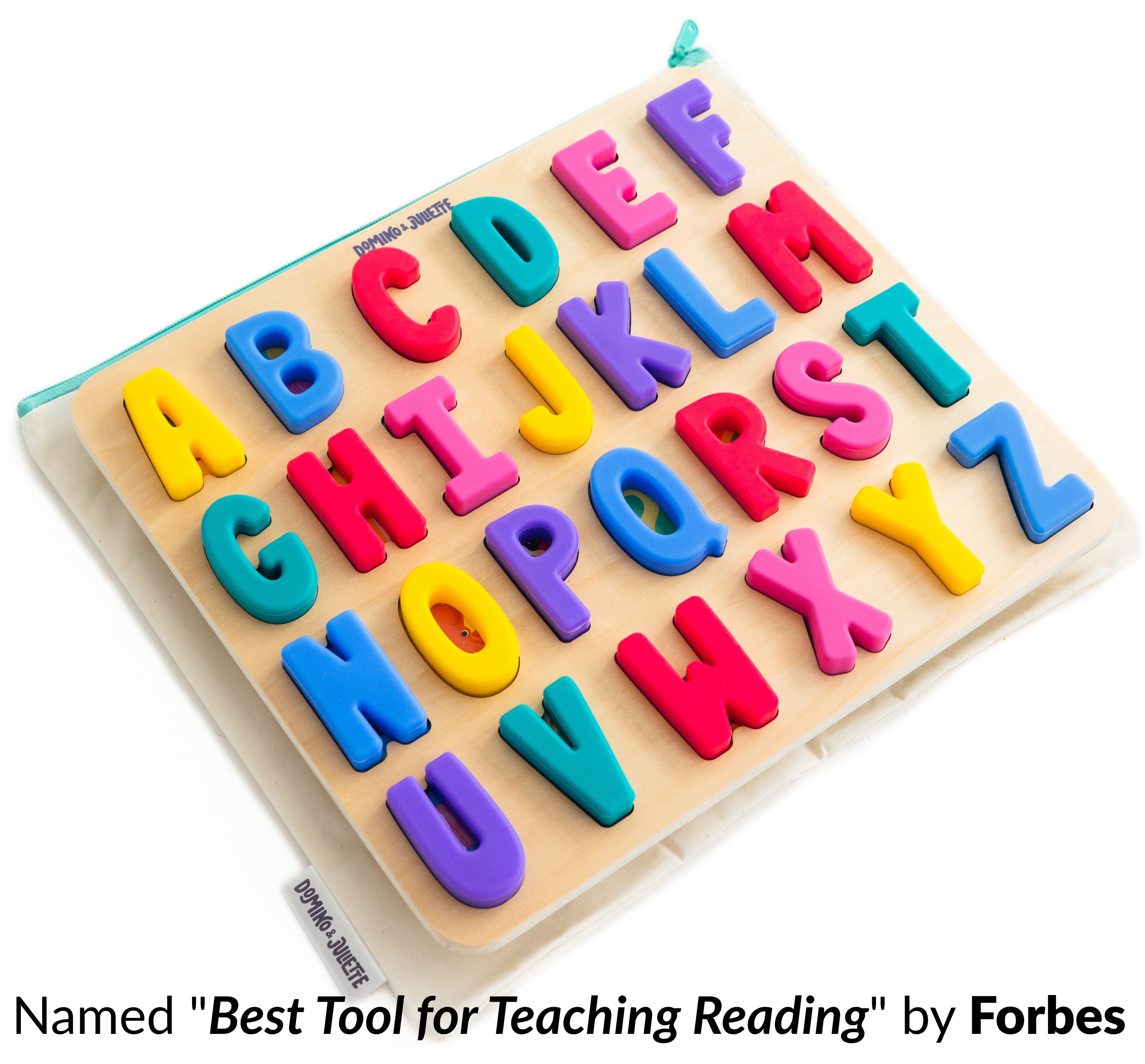 ABC Find &amp; Fit Puzzle — Wooden Alphabet Learning Toy for Toddlers