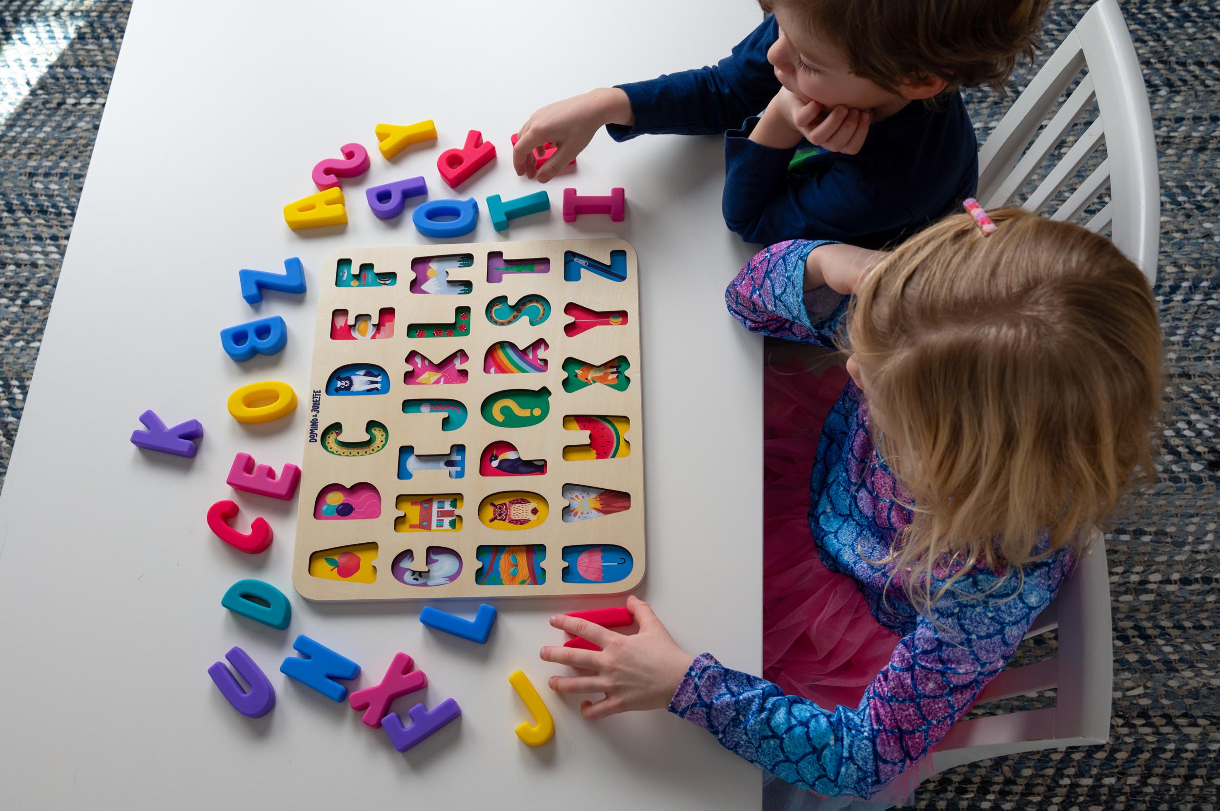 ABC Find &amp; Fit Puzzle — Wooden Alphabet Learning Toy for Toddlers
