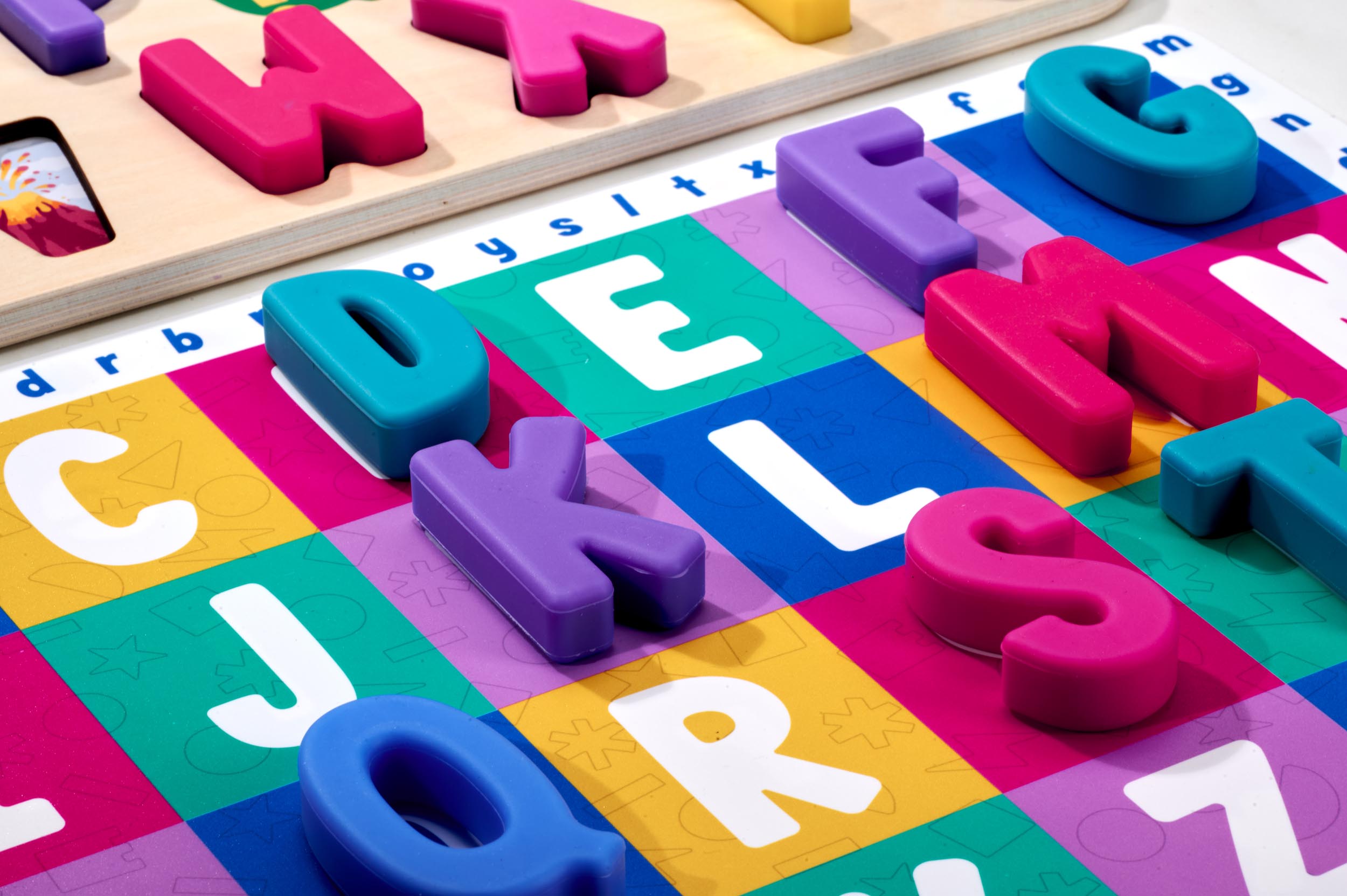 ABC Find &amp; Fit Puzzle — Wooden Alphabet Learning Toy for Toddlers