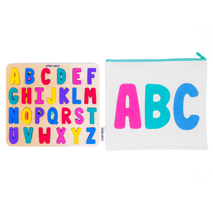ABC Find &amp; Fit Puzzle — Wooden Alphabet Learning Toy for Toddlers