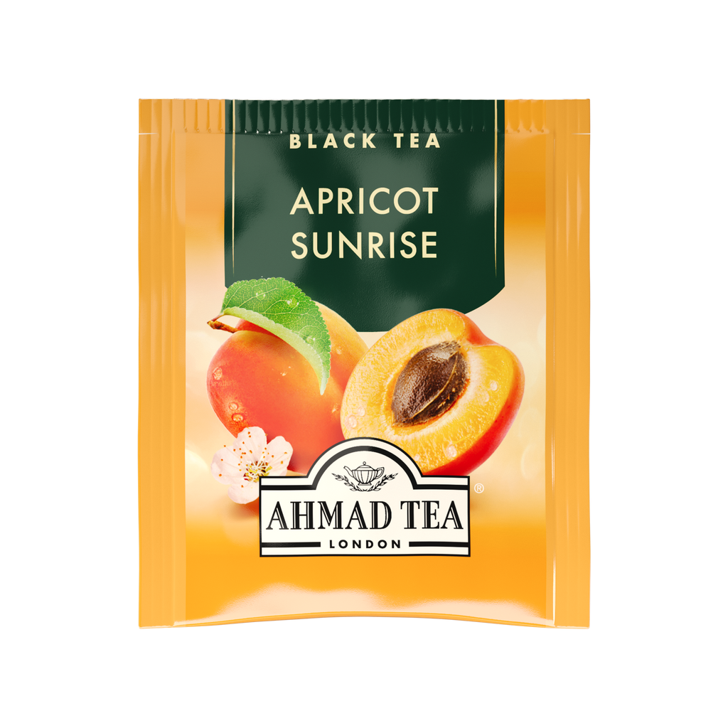 Ahmad Apricot Sunrise Black Tea 20 foil tea bags
