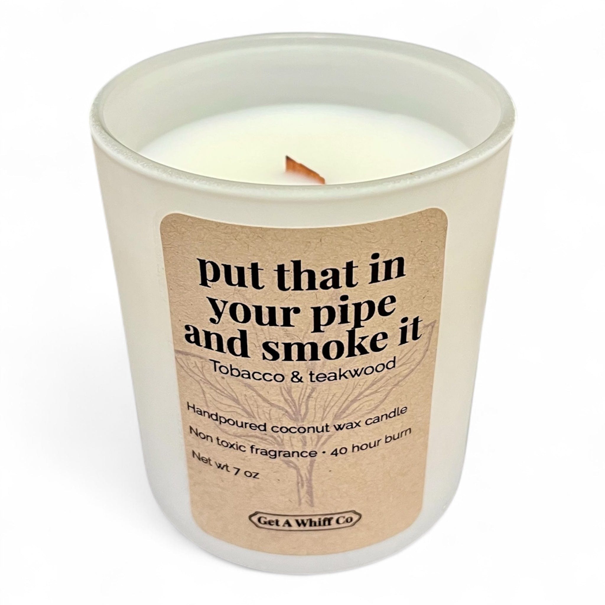 Matte Jar Candles — Soy Wax, Wood Wick | Choose Your Scent