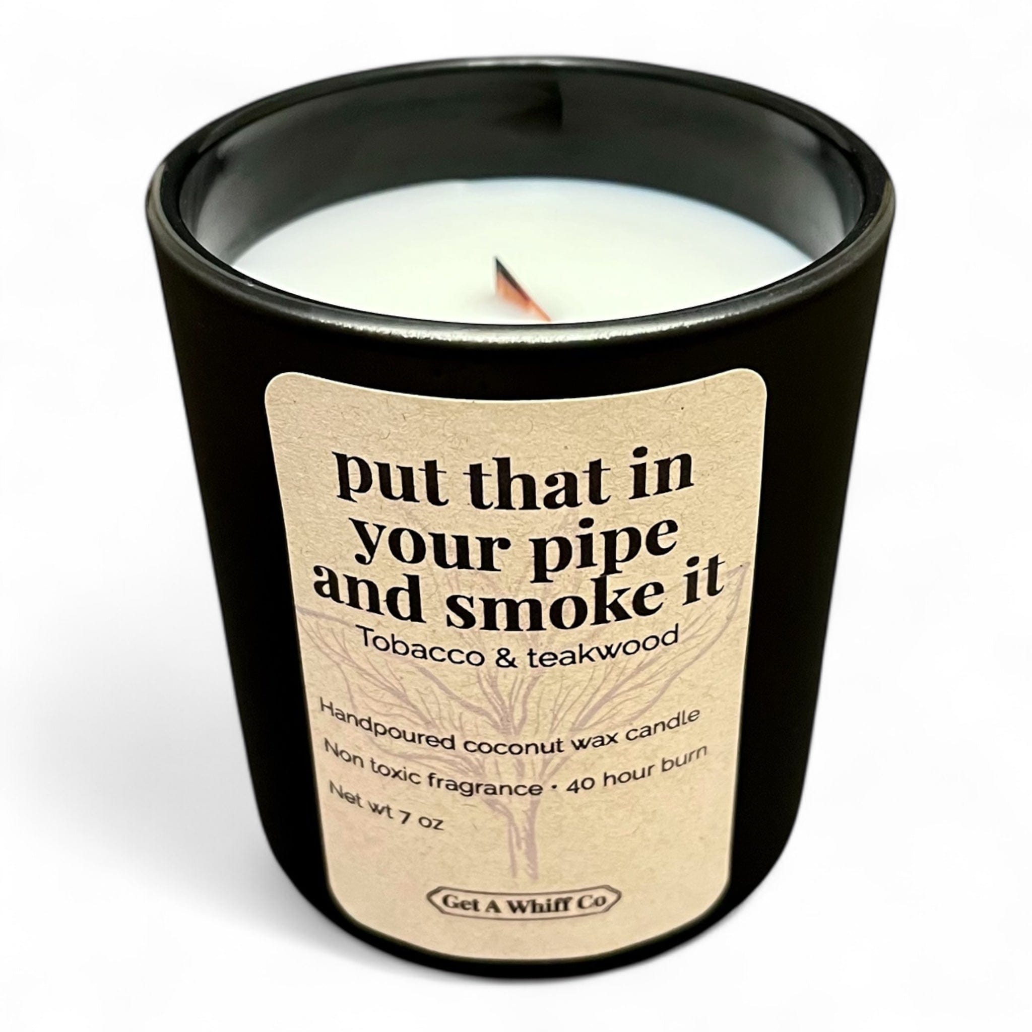 Matte Jar Candles — Soy Wax, Wood Wick | Choose Your Scent