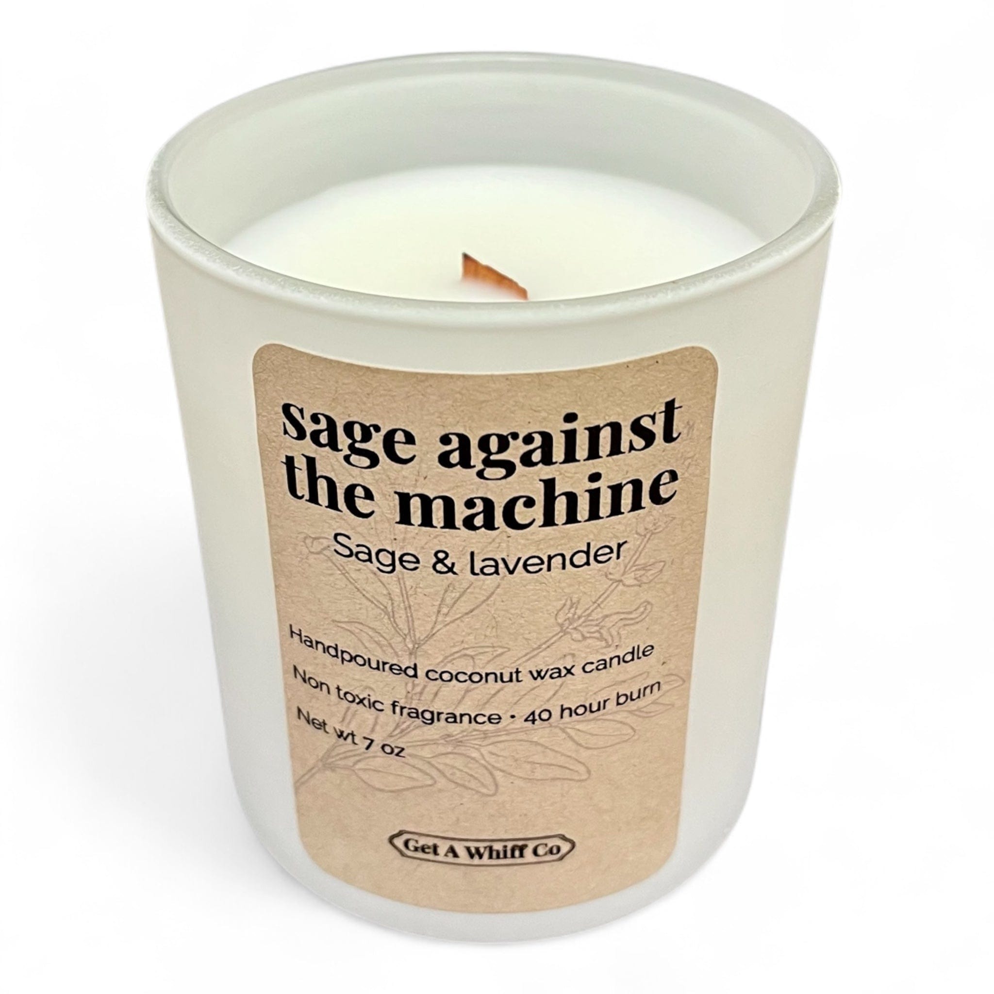 Matte Jar Candles — Soy Wax, Wood Wick | Choose Your Scent