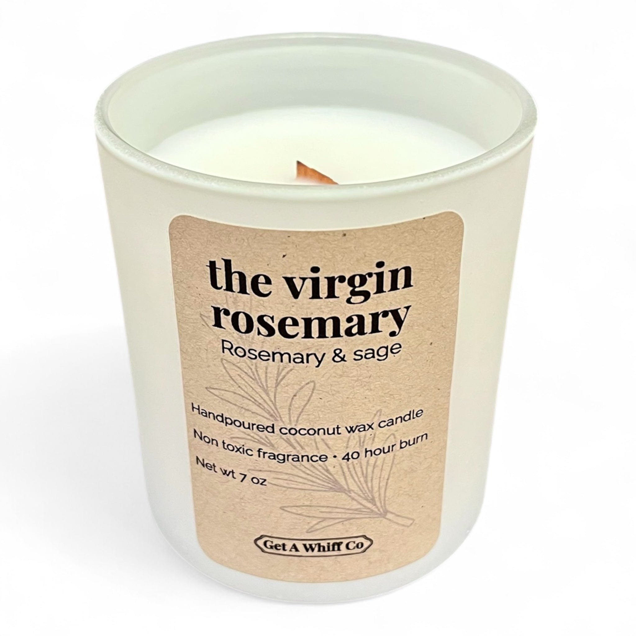 Matte Jar Candles — Soy Wax, Wood Wick | Choose Your Scent