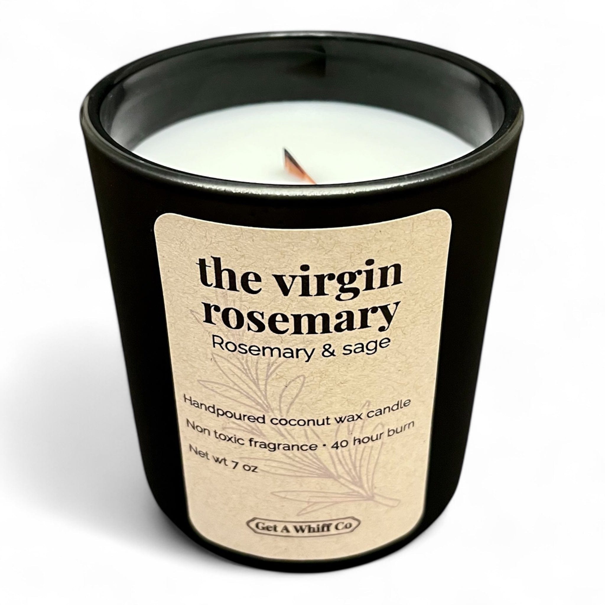 Matte Jar Candles — Soy Wax, Wood Wick | Choose Your Scent