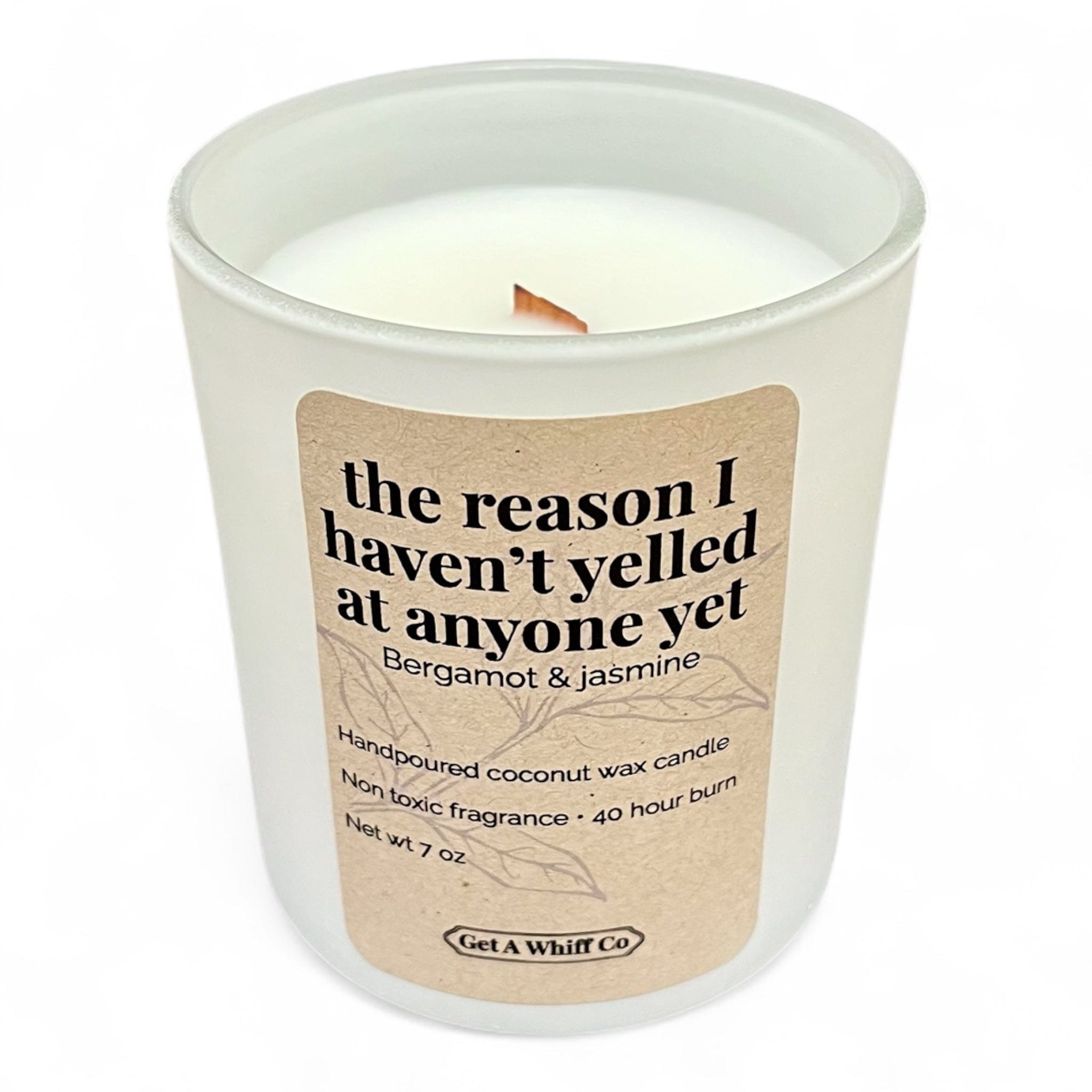 Matte Jar Candles — Soy Wax, Wood Wick | Choose Your Scent
