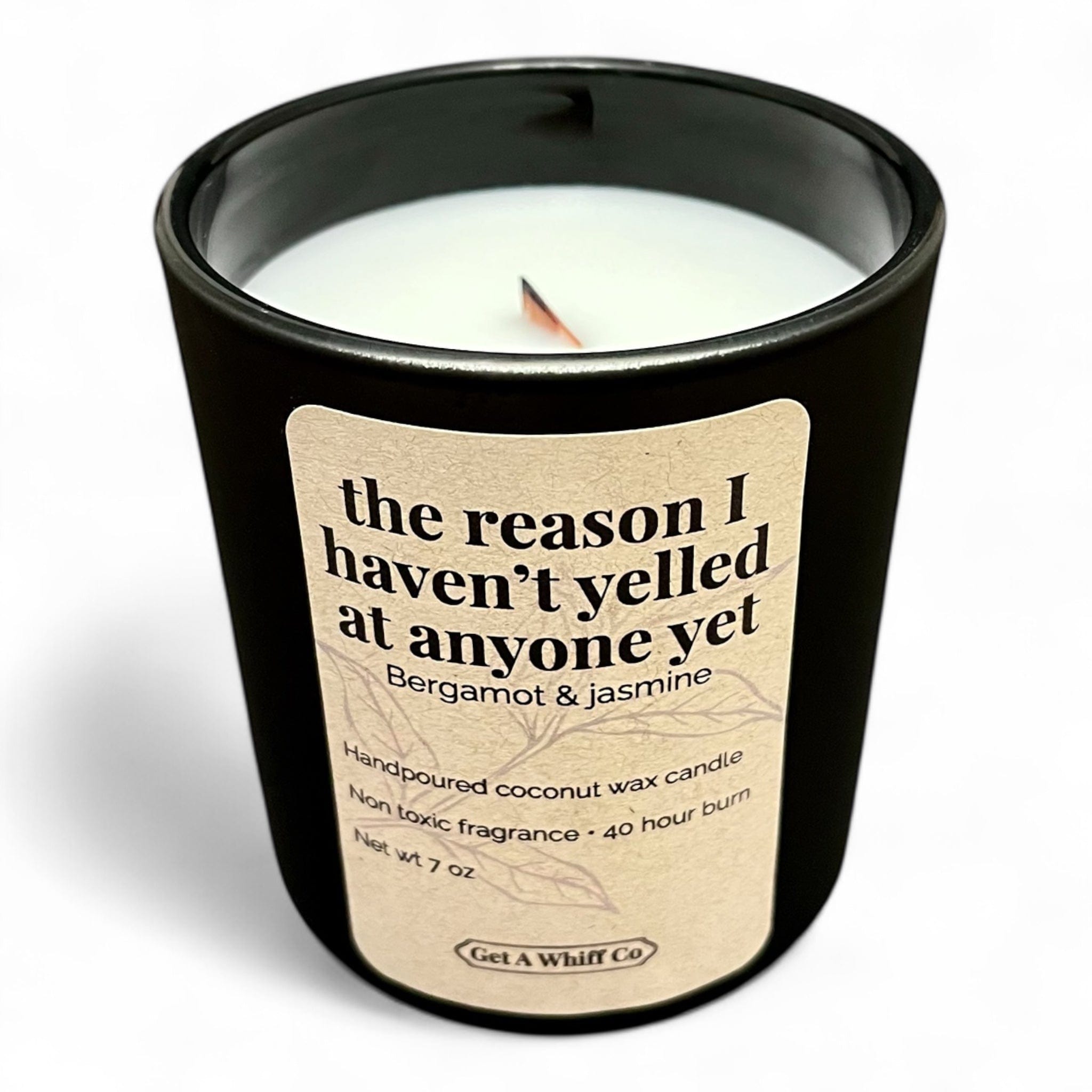 Matte Jar Candles — Soy Wax, Wood Wick | Choose Your Scent