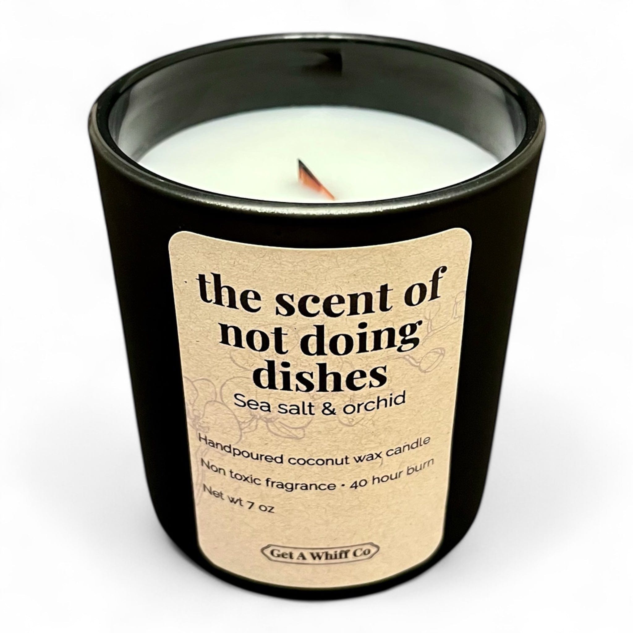 Matte Jar Candles — Soy Wax, Wood Wick | Choose Your Scent