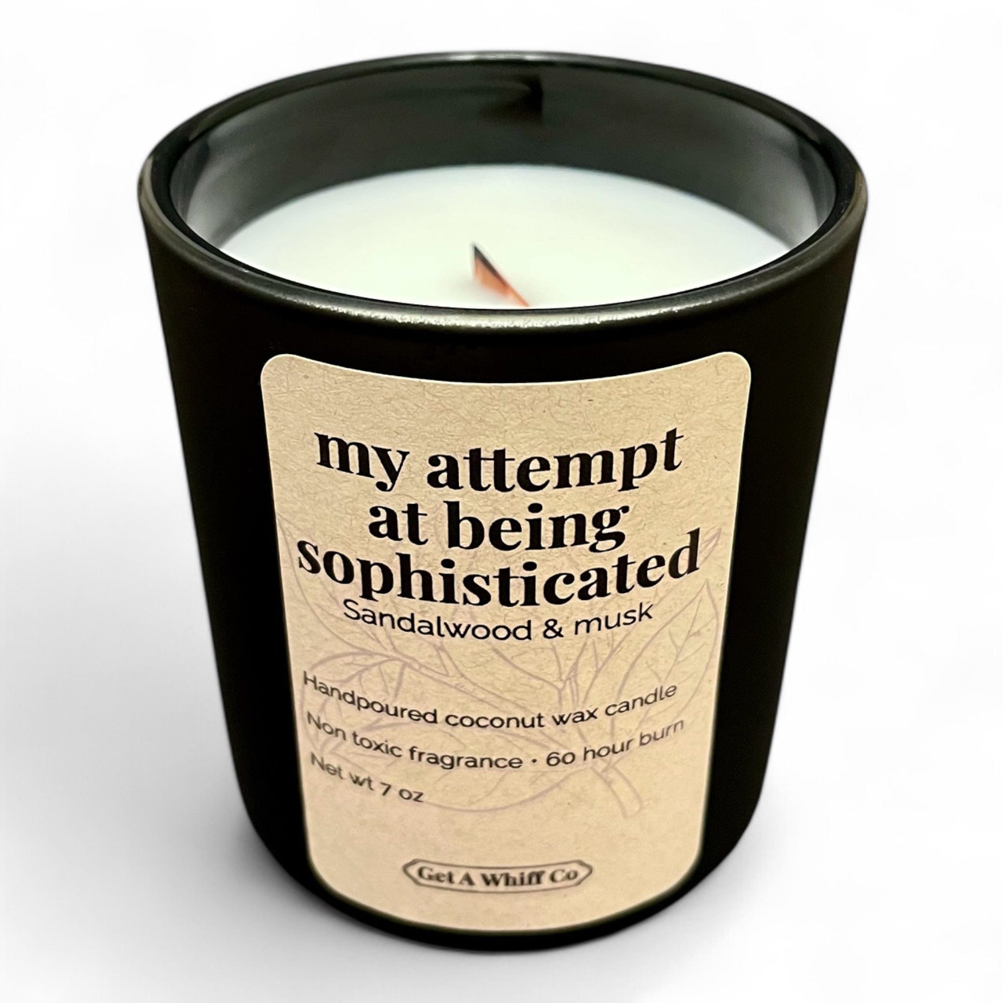 Matte Jar Candles — Soy Wax, Wood Wick | Choose Your Scent