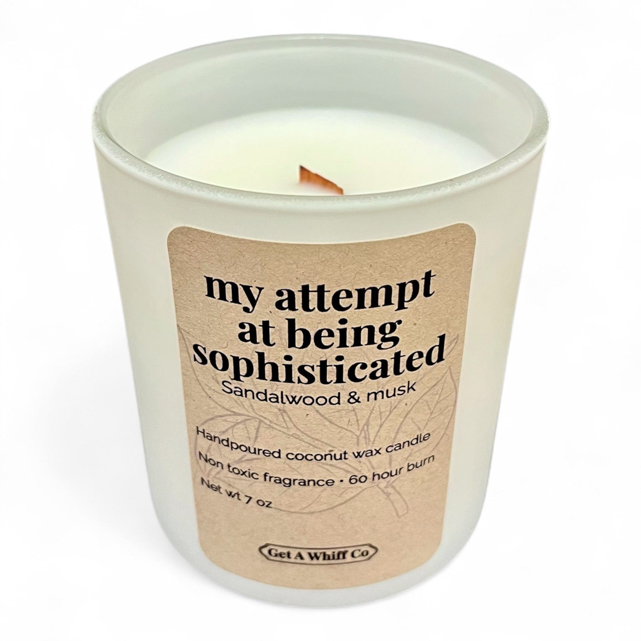 Matte Jar Candles — Soy Wax, Wood Wick | Choose Your Scent