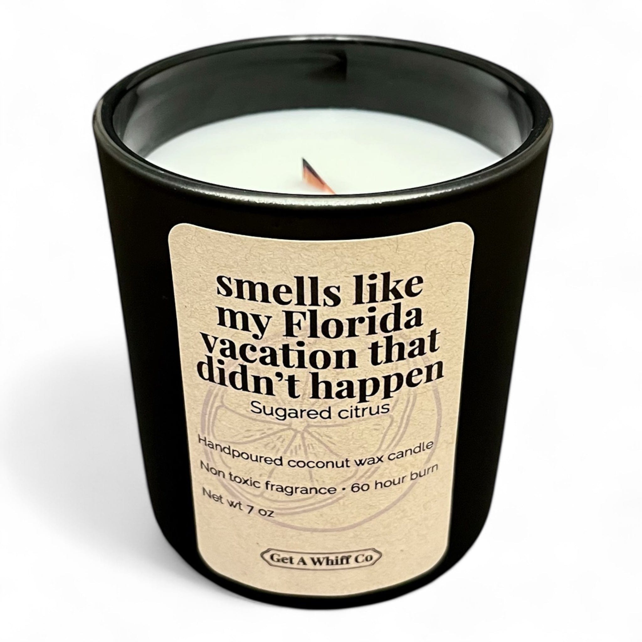 Matte Jar Candles — Soy Wax, Wood Wick | Choose Your Scent