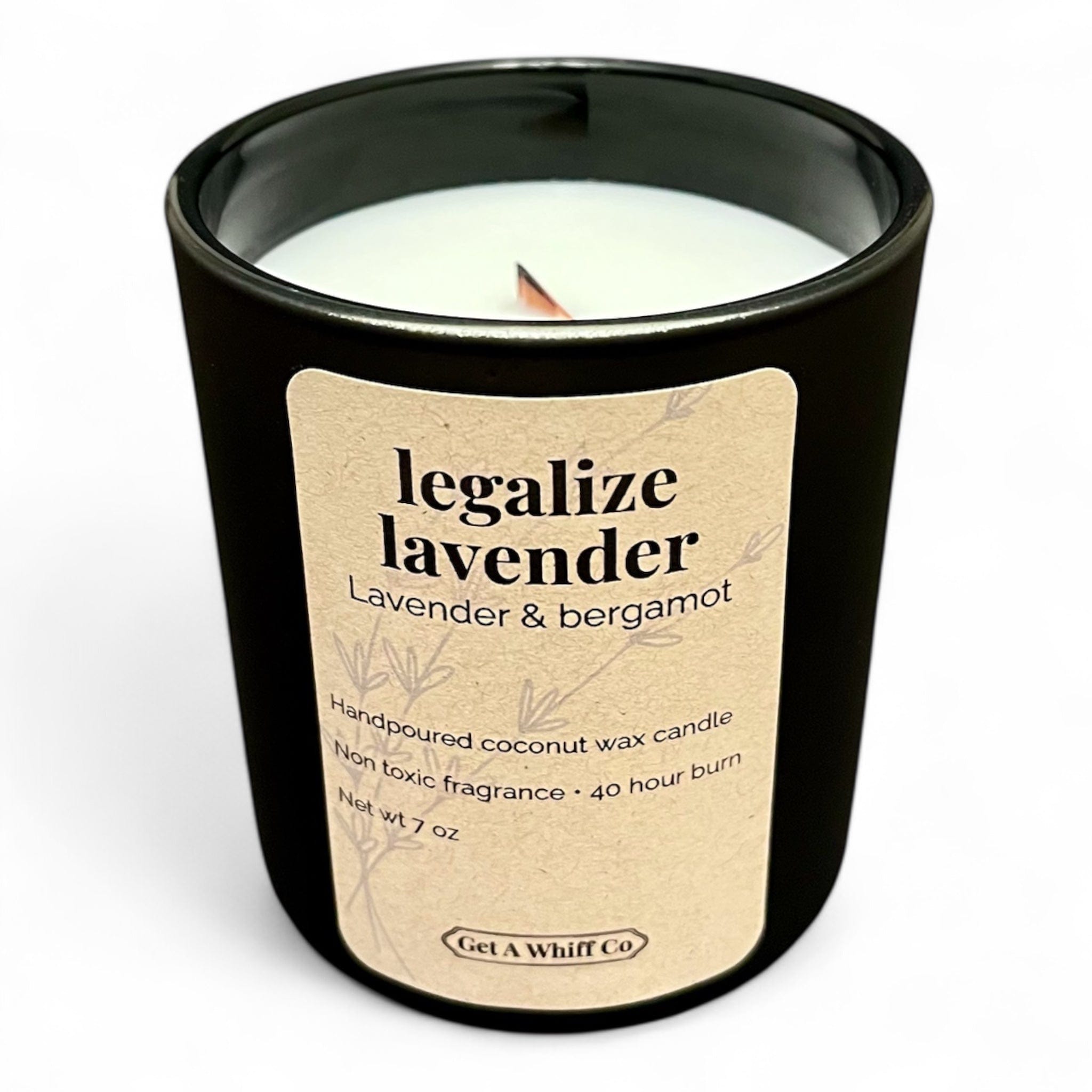 Matte Jar Candles — Soy Wax, Wood Wick | Choose Your Scent