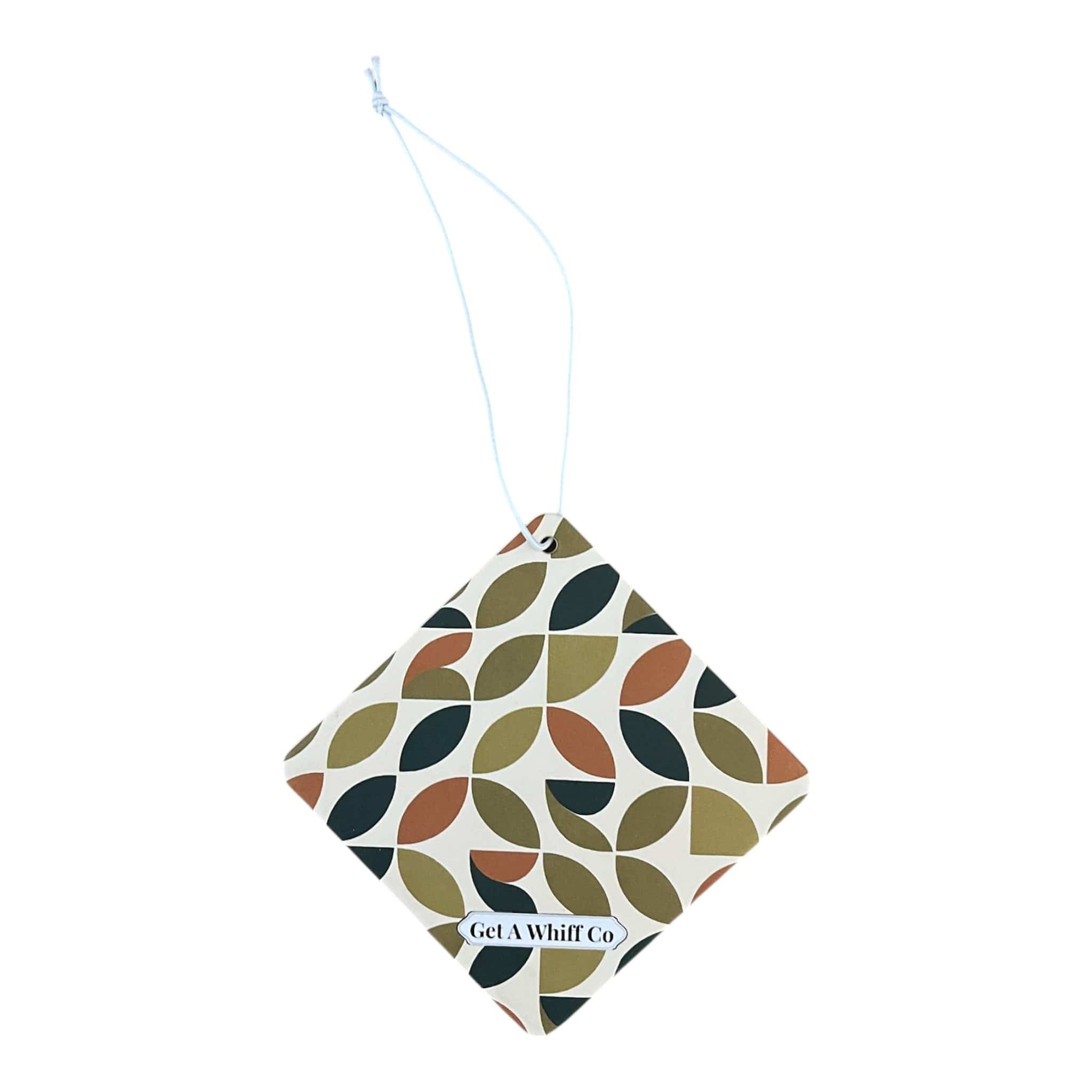 Geometric Car Air Fresheners — Refillable Hanging Diffuser | Choose Your Scent