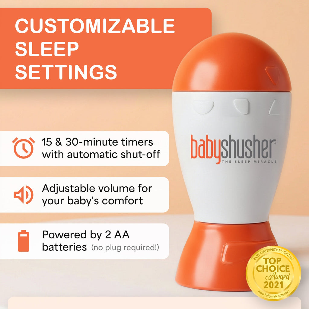 Baby Shusher Sound Machine — Newborn Sleep Soother
