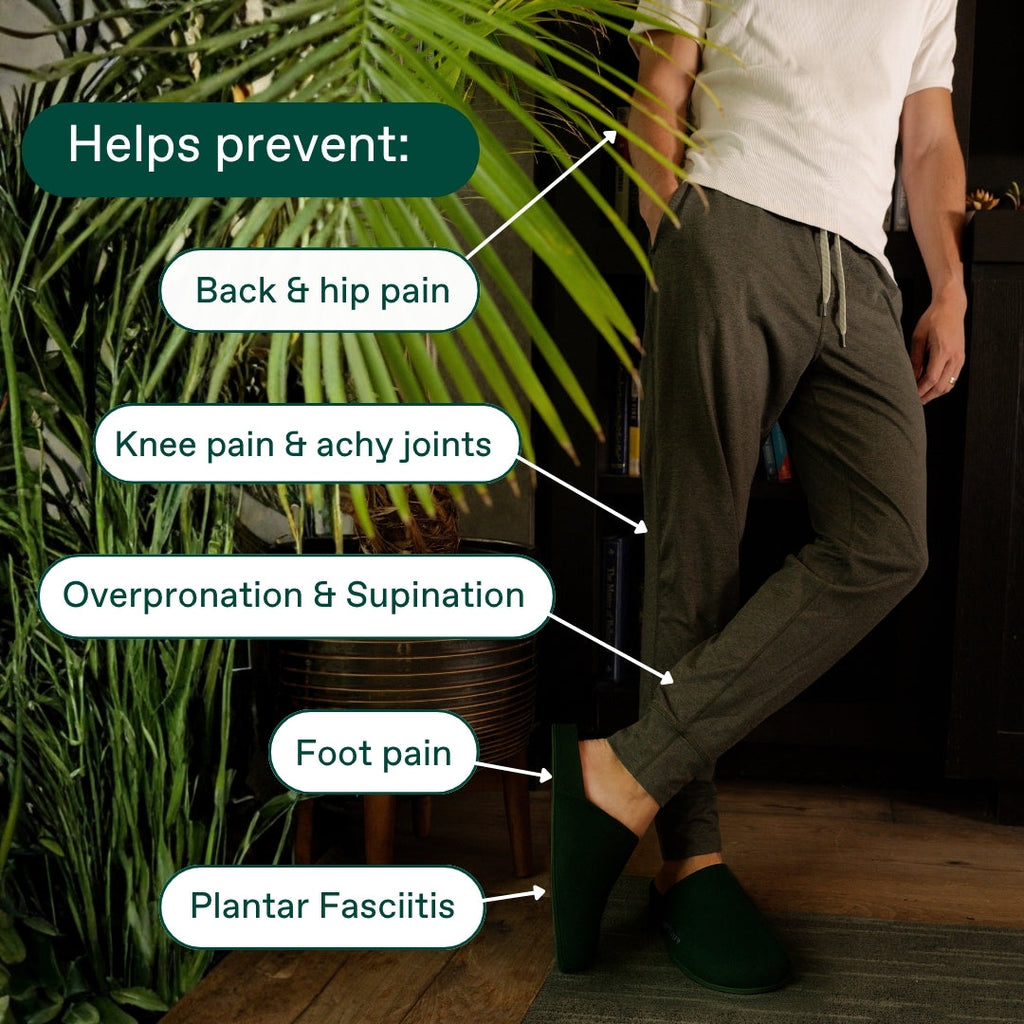 The House Shoe — Supportive Cork Footbed Slippers