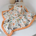 Cotton 6-Layer Baby Gauze Bath Towel Blanket