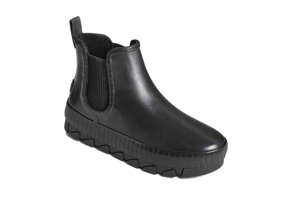 Sperry Mens Shoes Womens Torrent Chelsea Boot Black Shiney 10