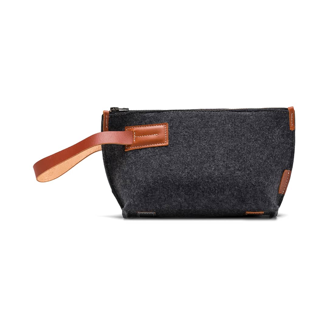 Felt and Leather Travel Kit