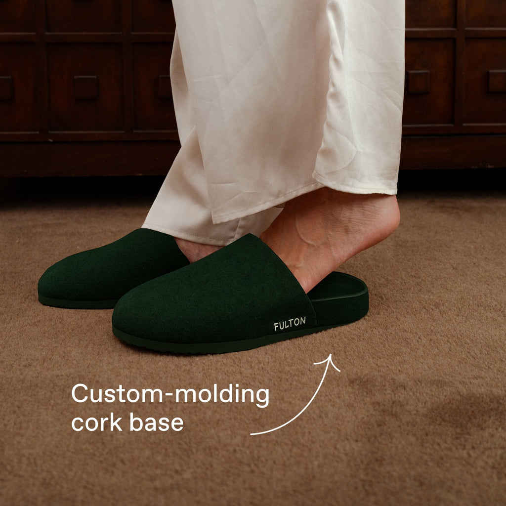 The House Shoe — Supportive Cork Footbed Slippers