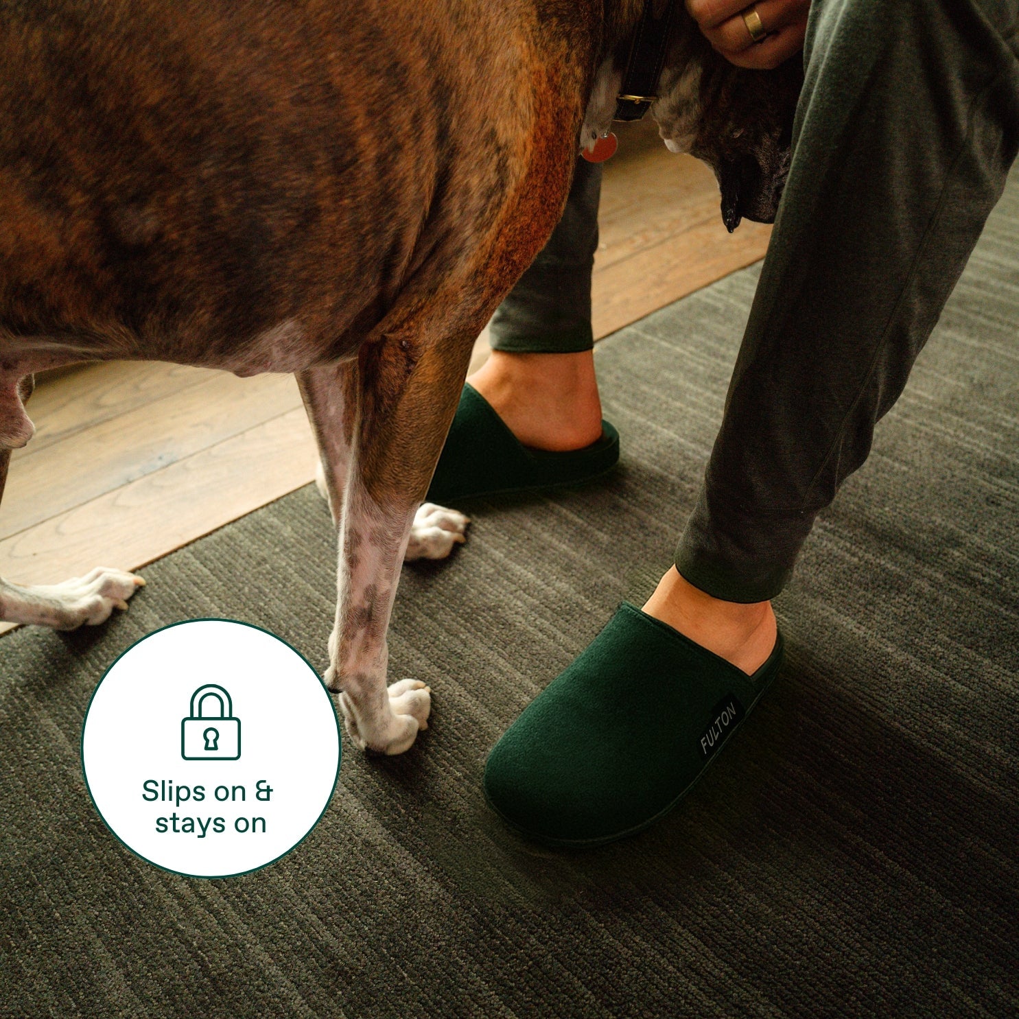 The House Shoe — Supportive Cork Footbed Slippers