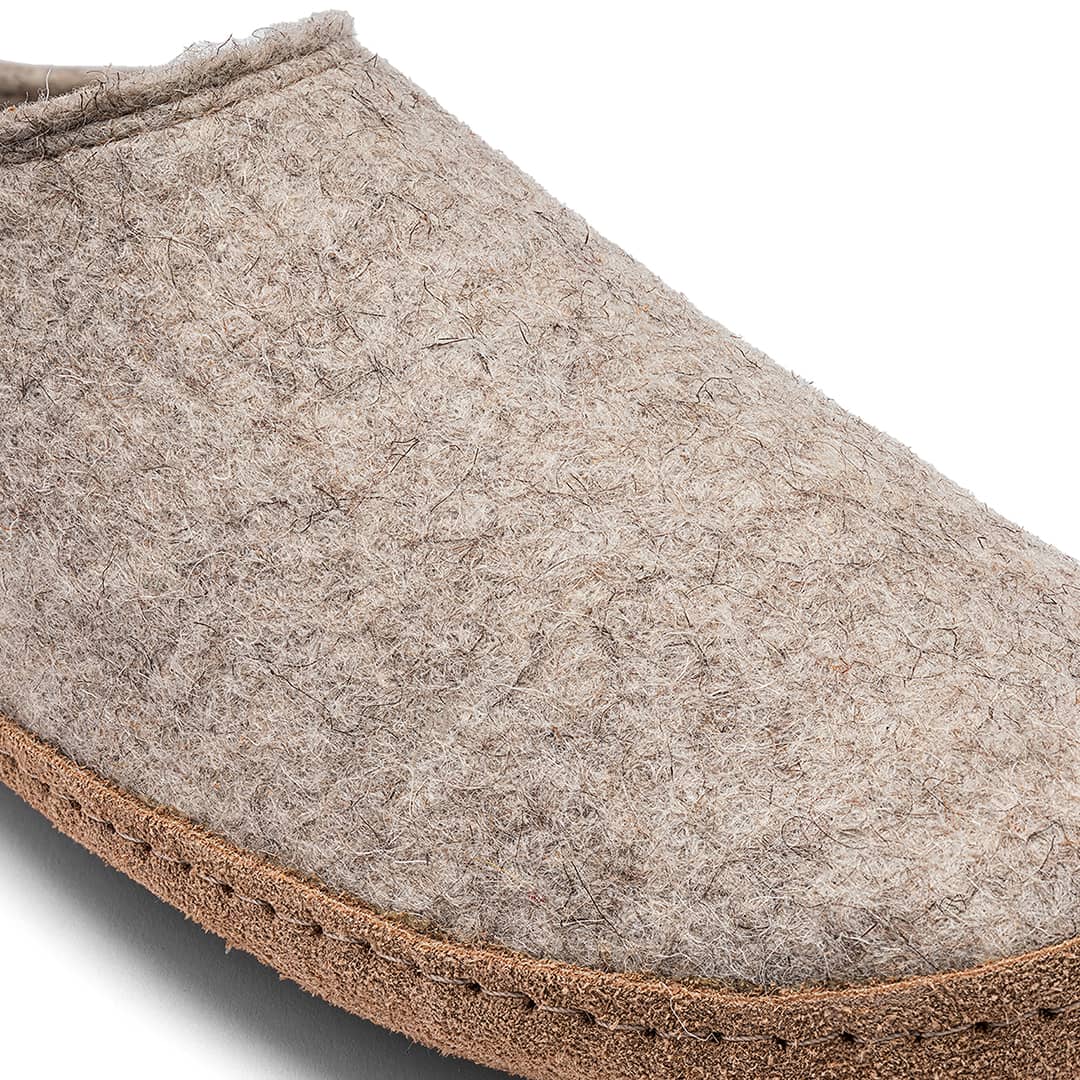 Kyrgies Wool Slides — Handcrafted Indoor Wool Slippers