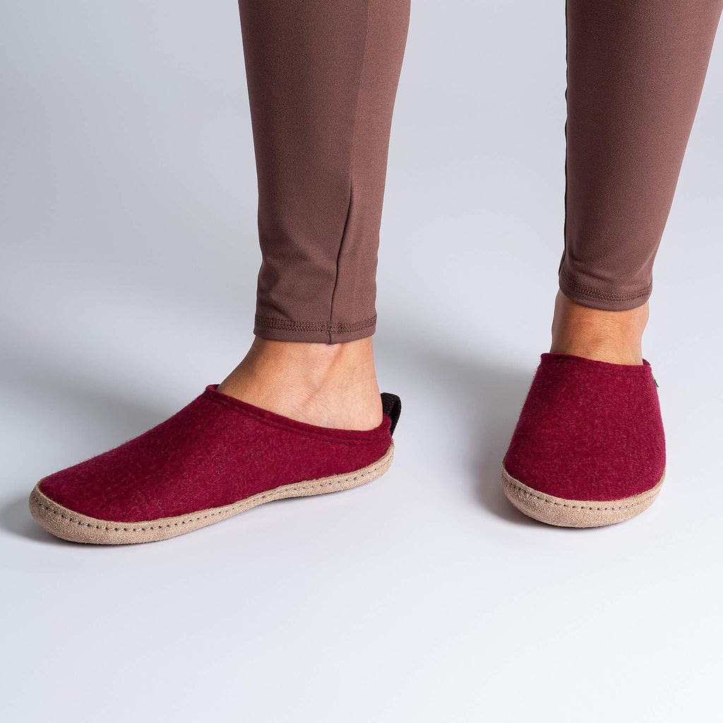 Kyrgies Wool Slides — Handcrafted Indoor Wool Slippers