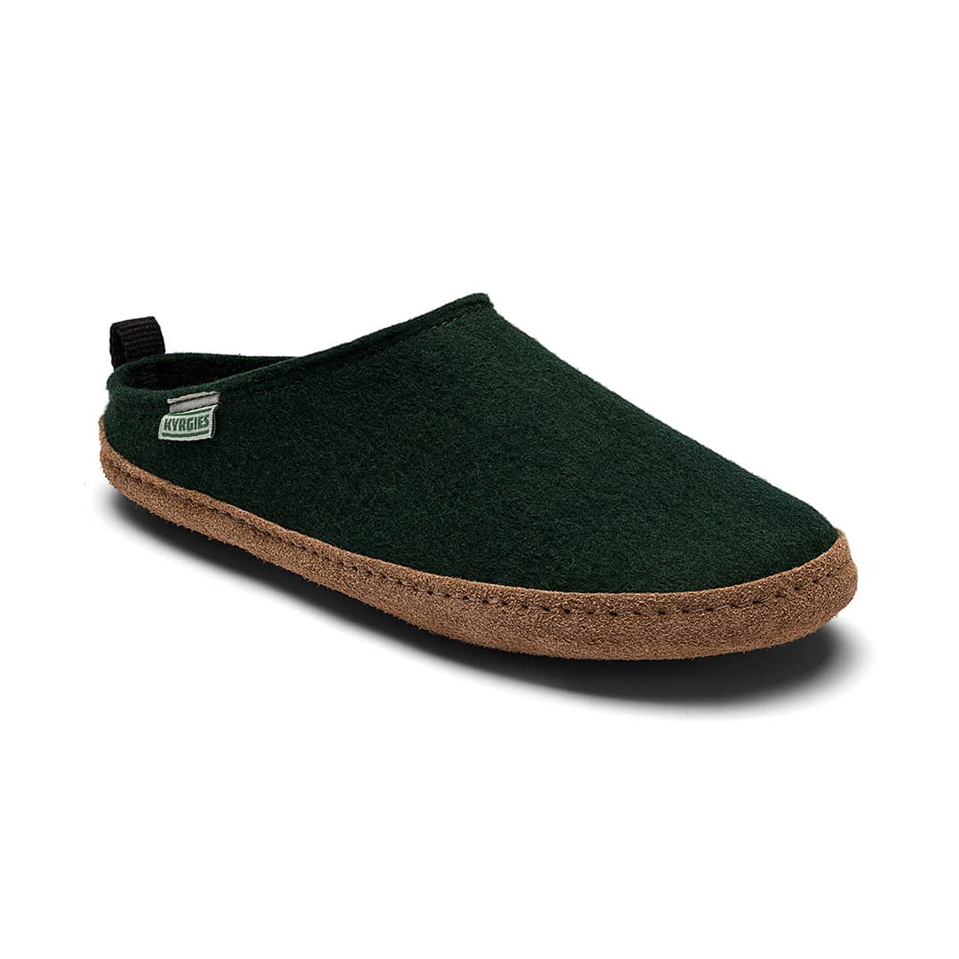 Kyrgies Wool Slides — Handcrafted Indoor Wool Slippers