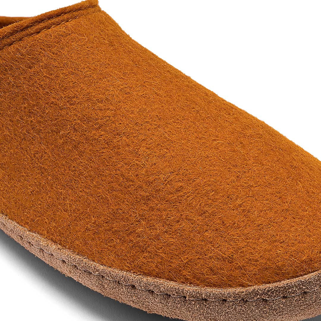 Kyrgies Wool Slides — Handcrafted Indoor Wool Slippers