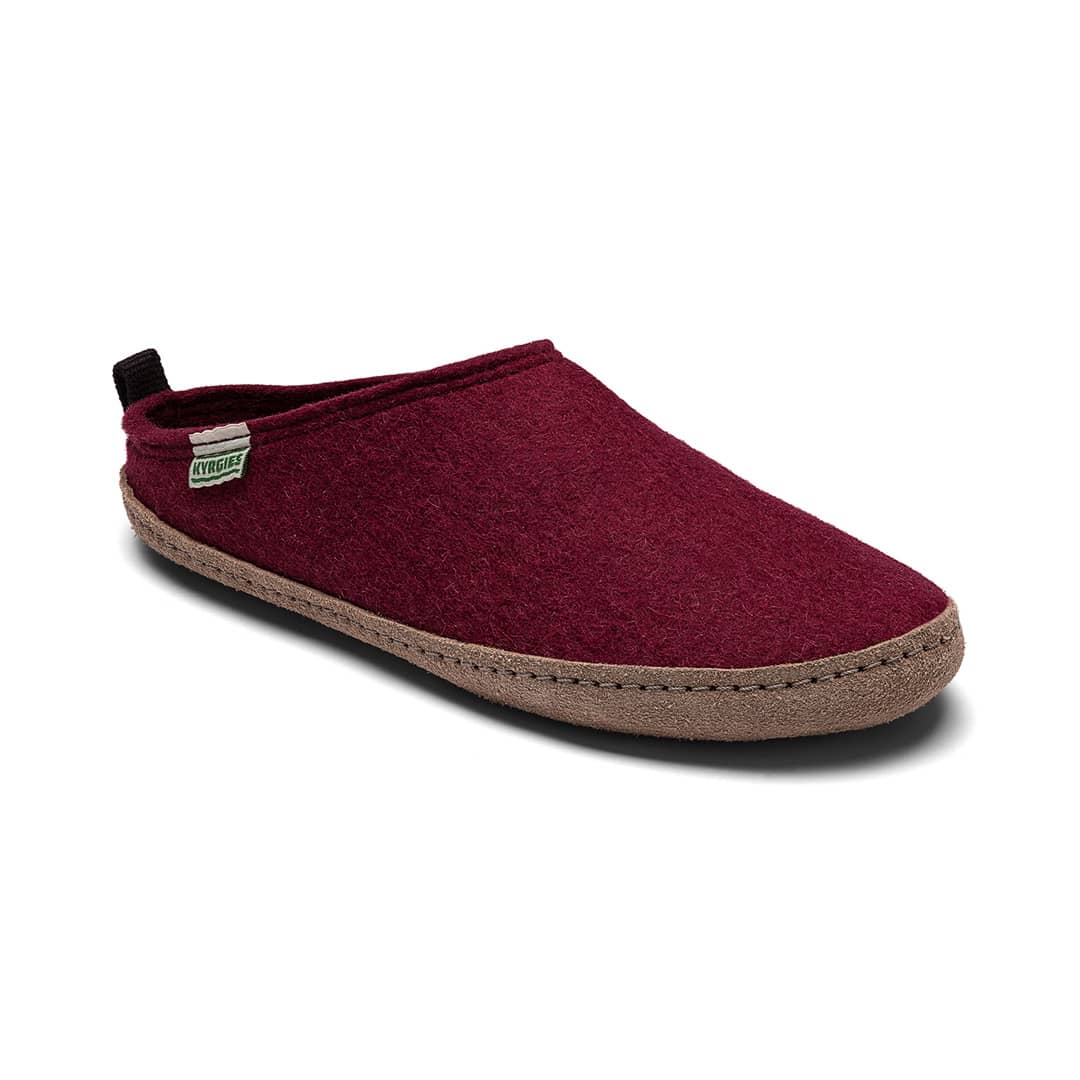 Kyrgies Wool Slides — Handcrafted Indoor Wool Slippers