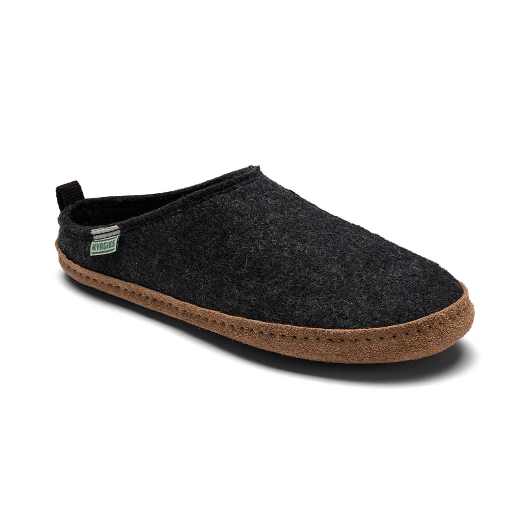Kyrgies Wool Slides — Handcrafted Indoor Wool Slippers
