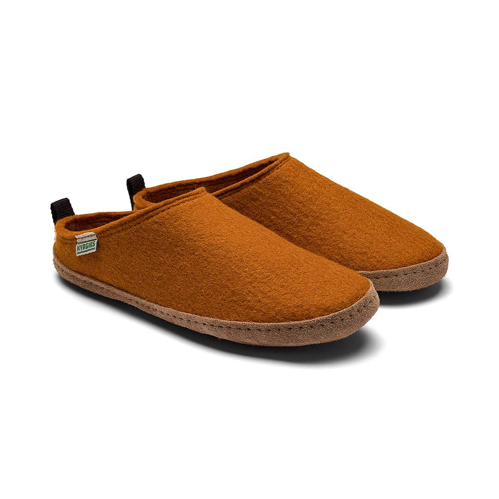 Kyrgies Wool Slides — Handcrafted Indoor Wool Slippers