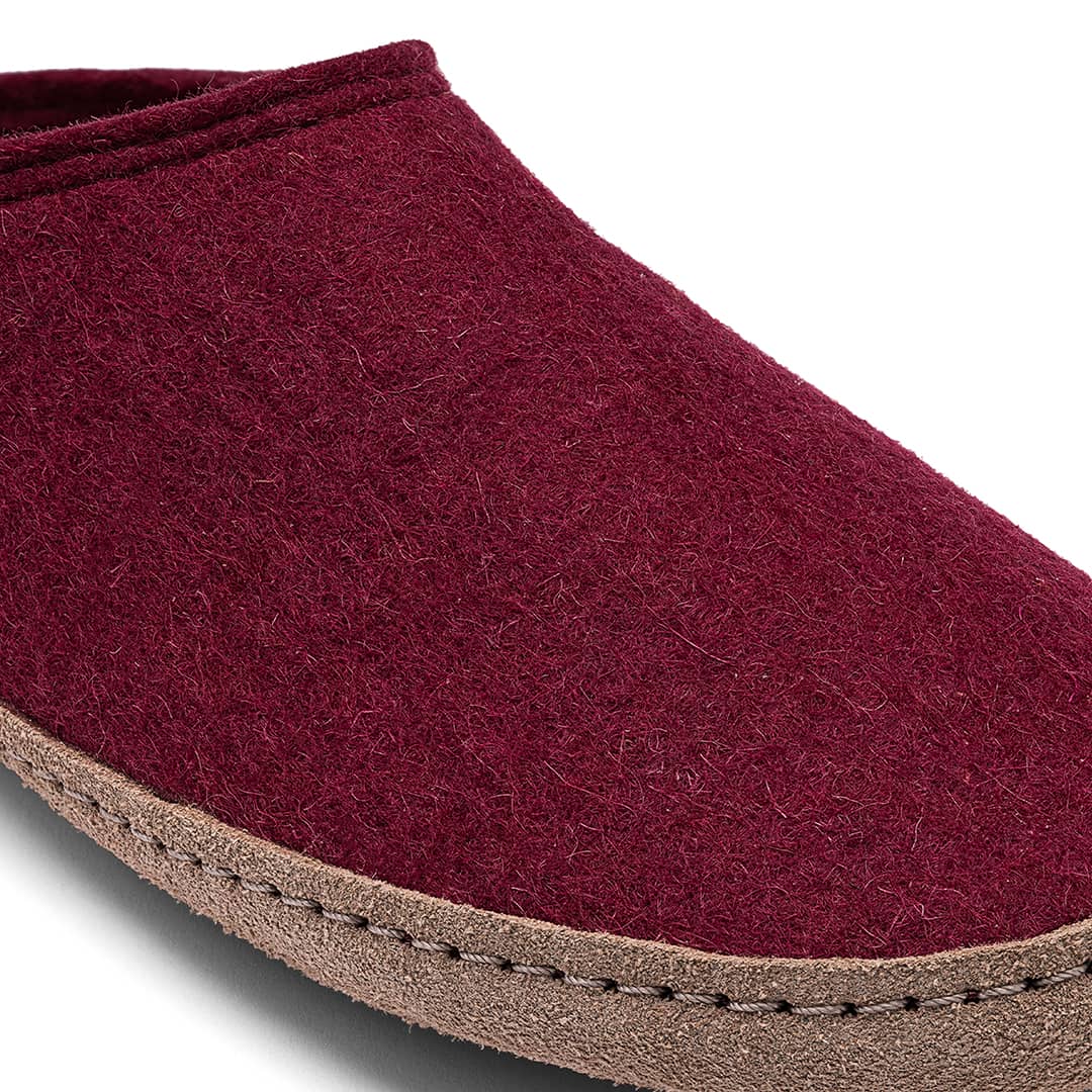 Kyrgies Wool Slides — Handcrafted Indoor Wool Slippers