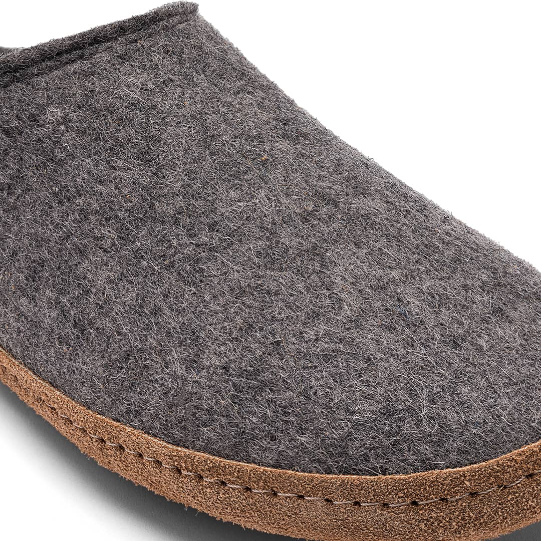 Kyrgies Wool Slides — Handcrafted Indoor Wool Slippers