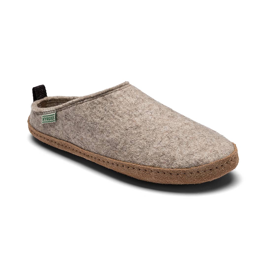 Kyrgies Wool Slides — Handcrafted Indoor Wool Slippers