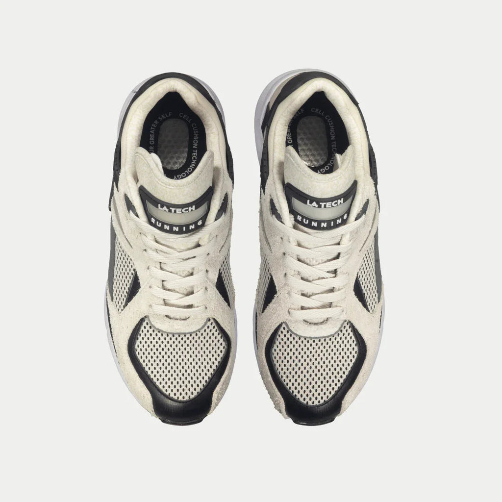 LA Gear Men's Catapult Light-Up Lowtop | White x Black
