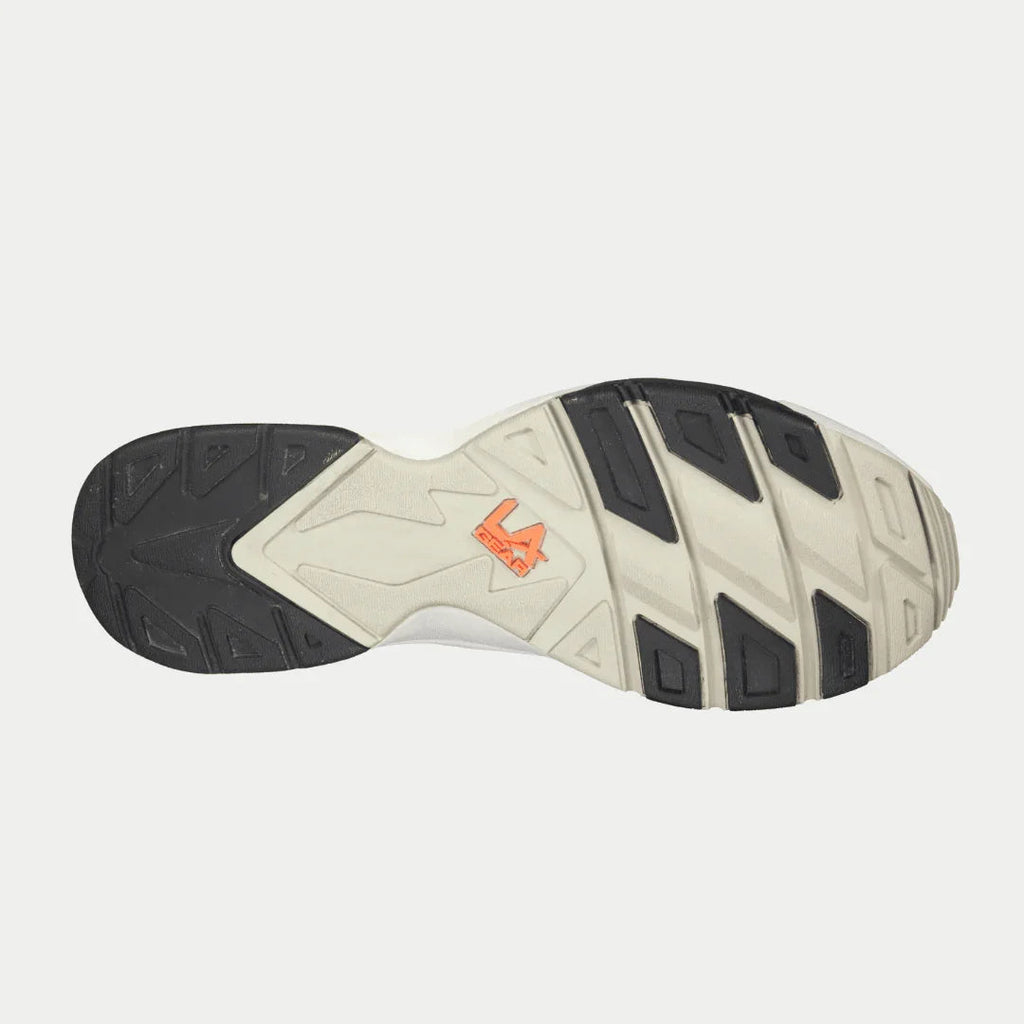 LA Gear Men's Turbo Light-Up Mid | Black x Neon Red